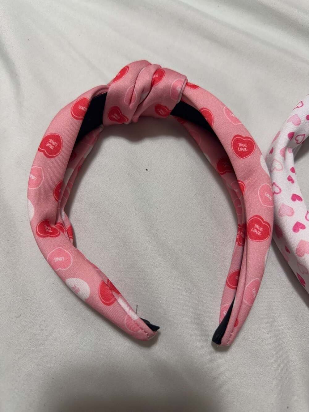 Set of 3 Valentine's Day Knotted Headbands